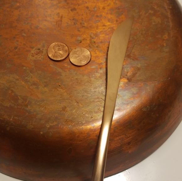 8-Person Copper Rose Gold Flatware Set - Picture 5 of 5